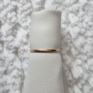 Vintage 14k Yellow Gold Band 2mm